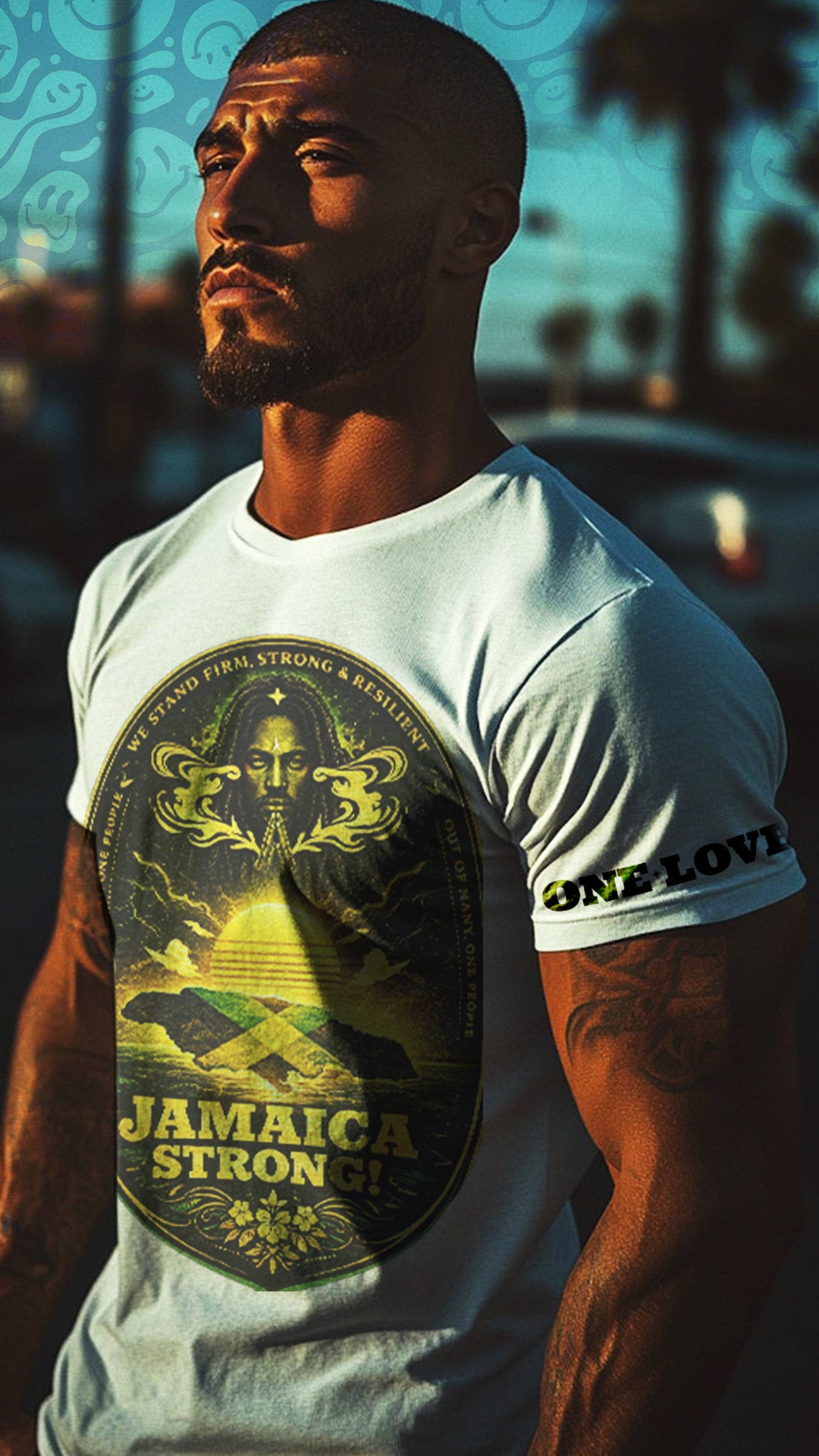 Jamaica Strong™ Men’s T-Shirt | Roots & Culture (Limited Edition)