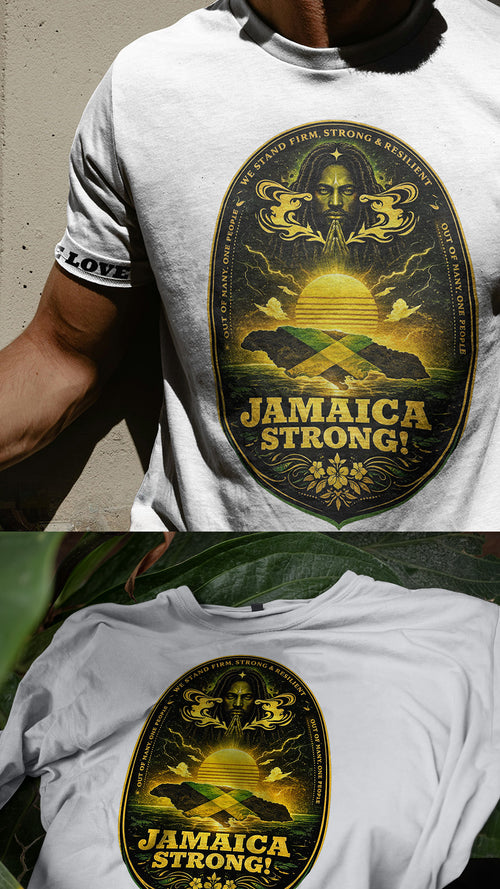 Jamaica Strong™ Men’s T-Shirt | Roots & Culture (Limited Edition)