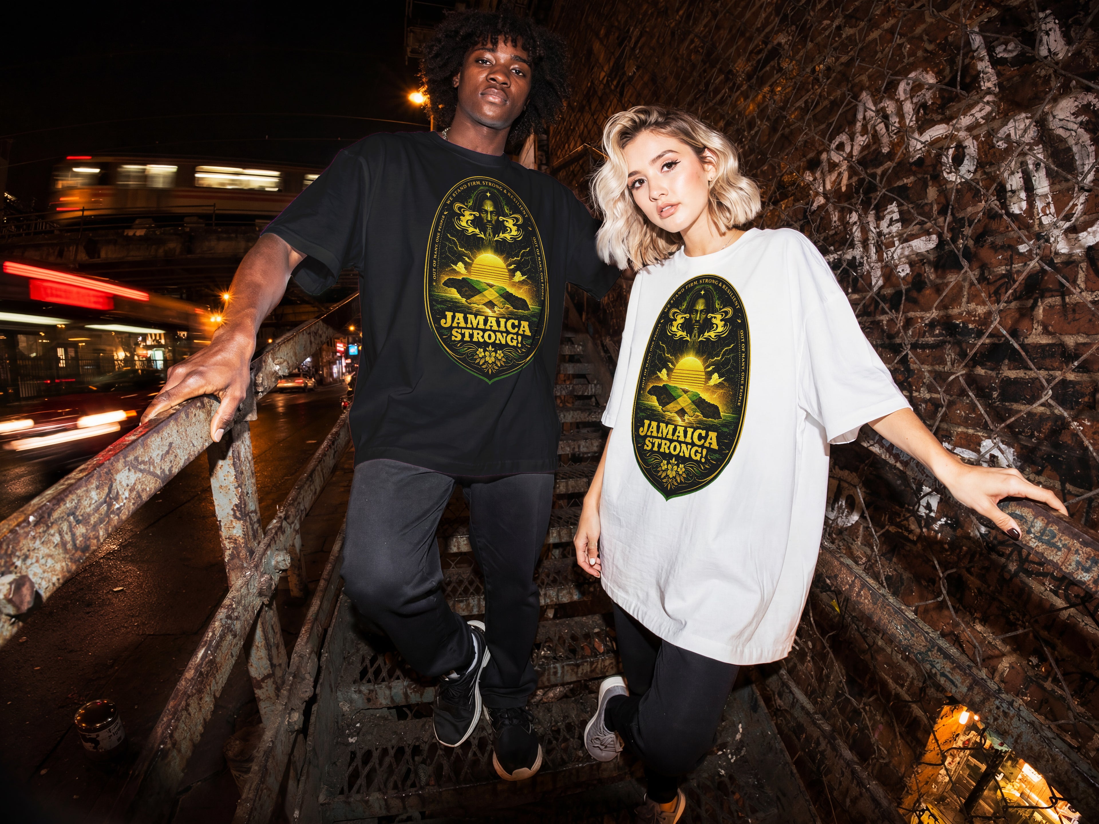 Jamaica Strong™ Men’s T-Shirt | Roots & Culture (Limited Edition)