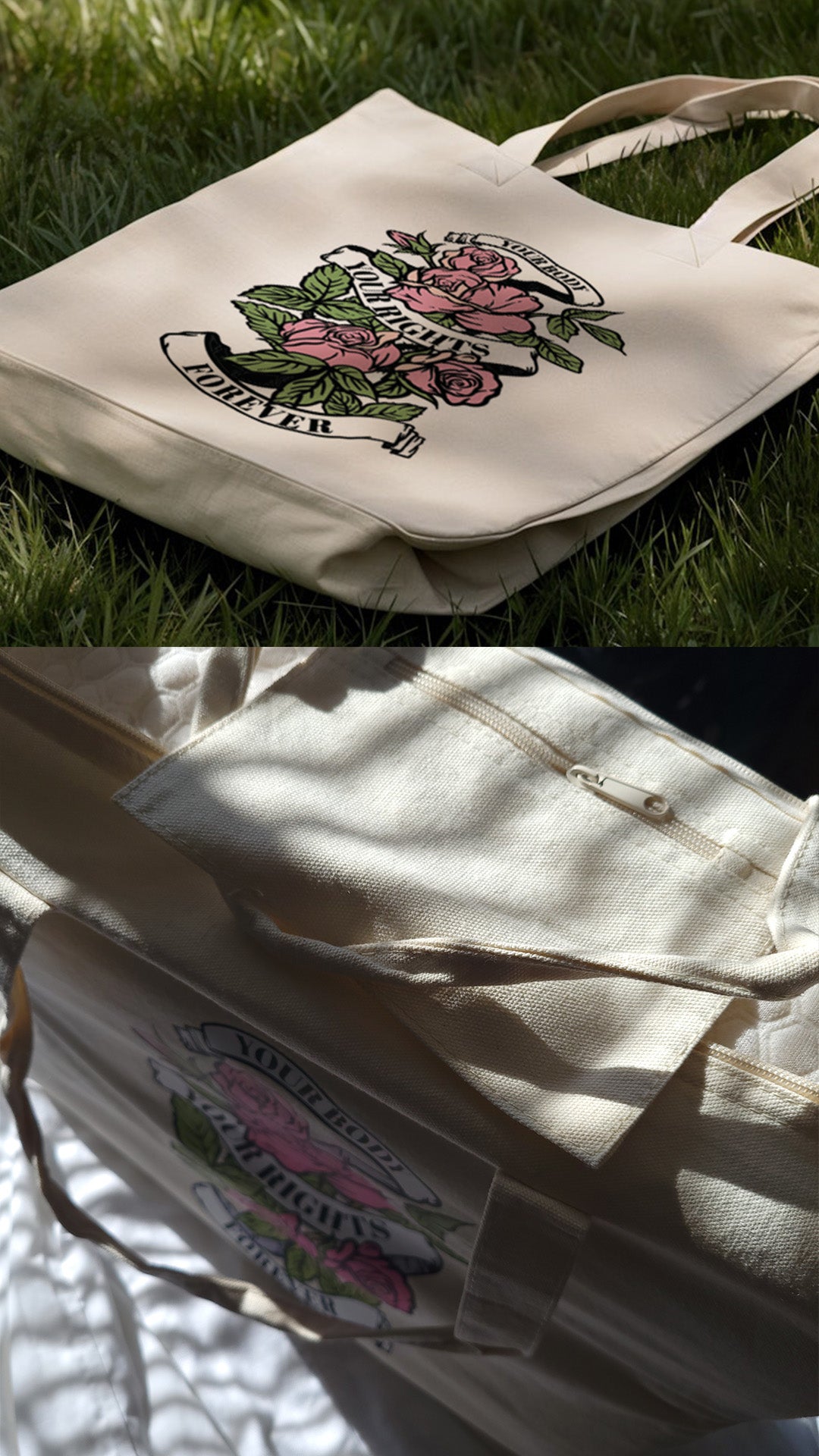 Your Body, Your Rights... Tote Bag - Limited Edition