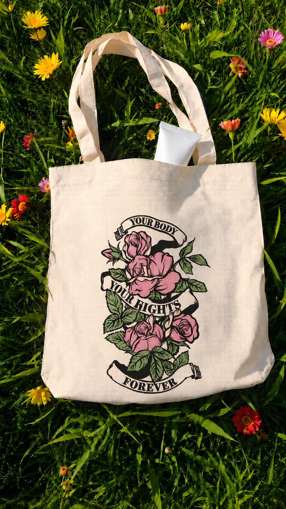 Your Body, Your Rights... Tote Bag - Limited Edition
